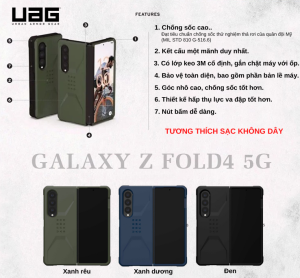 Ốp UAG Civilian Galaxy Z Fold4 5G (chính hãng)